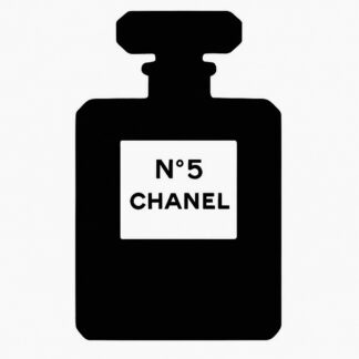 Sticker autocollant Bouteille Chanel n°5 décoration decostickerstore - RLD5BH