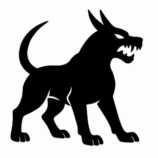 Sticker autocollant Chien de l'enfer décoration decostickerstore - XVGTBU