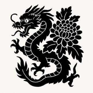 Sticker autocollant Tatouage japonais traditionnel décoration decostickerstore - OVD11W