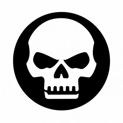 Sticker autocollant Tête de mort Harley Davidson décoration decostickerstore - Z2P2ON