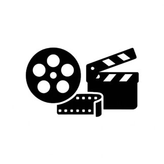 Sticker autocollant pelicula de filme cinema décoration decostickerstore - NIJKTI