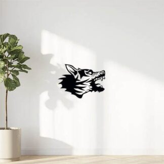 Sticker Chien loup