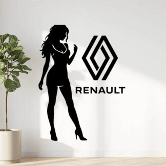 Sticker autocollant client Renault - 1EFG1Q
