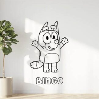 sticker autocollant Bluey héro 4 1P1MU