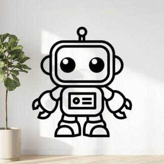 sticker autocollant Robot héro 3 2SH4U
