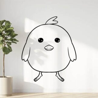 sticker autocollant Poule poulet poussin animaux 5 2X2FW