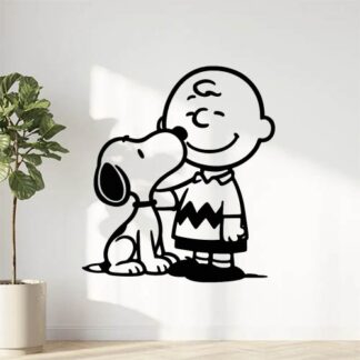 Sticker autocollant Snoopy et Charly décoration decostickerstore - 3EY5SK
