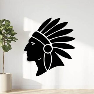 Sticker autocollant Signature Indian original décoration decostickerstore - 3GFBQ2