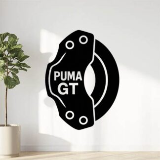 Sticker autocollant sticker étrier de frein avec la mention Puma GT décoration decostickerstore - 3VSJP4