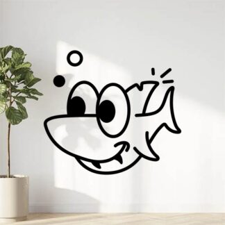 sticker autocollant poisson requin marin animaux 8 3ZD6C