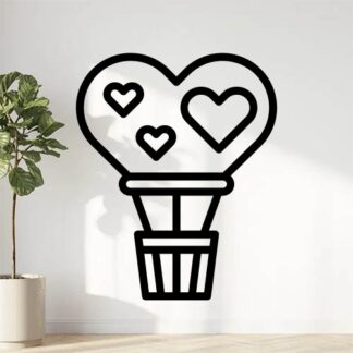 sticker autocollant montgolfière 2 4JQ2S