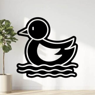 sticker autocollant animaux canard 53QUO