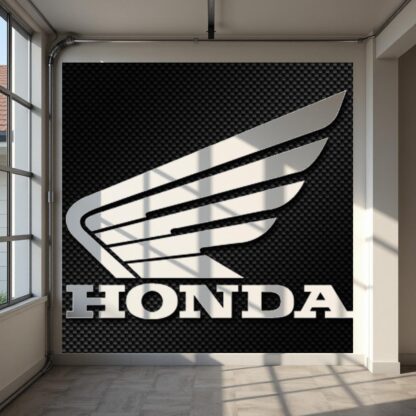 moto Stickers HONDA aile gauche