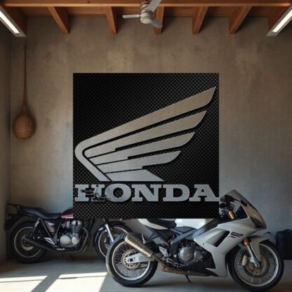 moto Stickers HONDA aile gauche