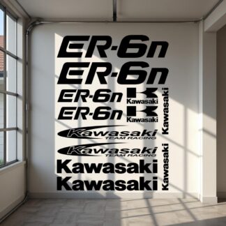 kit Sticker autocollant moto Kawasaki ER-6n