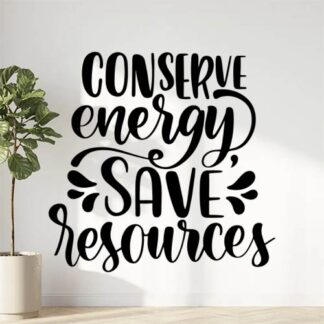 sticker autocollant citation écologie 4 5A97B