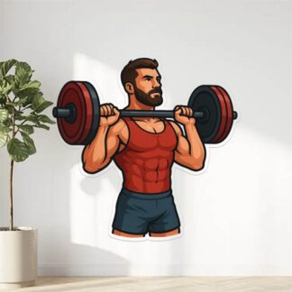 Autocollant Homme fitness décoration decostickerstore - 5IGWUM