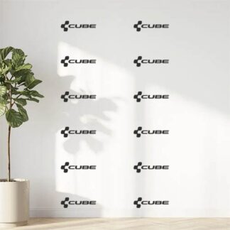 sticker autocollant vélo bike cube lot de 12 5JVGY