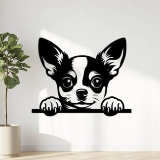 sticker autocollant animaux chien chihuahua 5M6AM