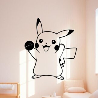 sticker autocollant Pikachu pokemon manga 1 5MUPN