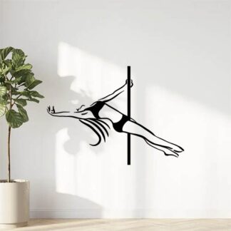 sticker autocollant femme pole-danse 2 5RDWC