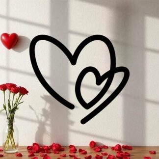 sticker autocollant Coeur love 6CL3L