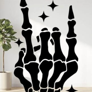 sticker autocollant Squelette skull 5 6RD4G