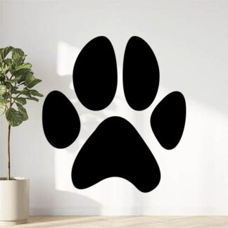 sticker autocollant empreinte animaux 6WMLL