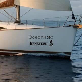sticker autocollant nautique bénéteau bateau 4 6YN0Q