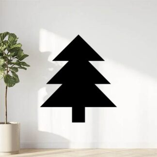 sticker autocollant sapin plante fleur arbre 72GS7