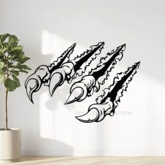 Autocollant sticker monster griffes de monstre