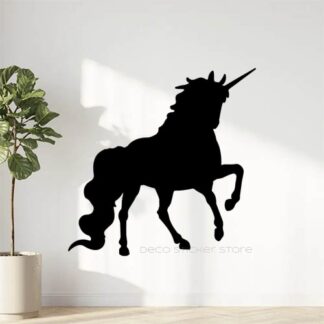 Sticker autocollant licorne 4