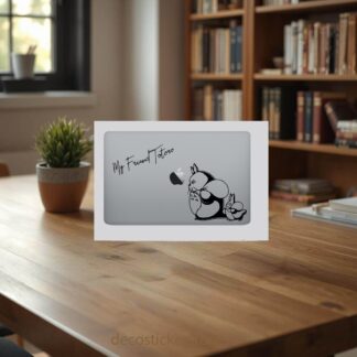 Sticker MacBook Totoro voyage