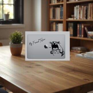 Sticker MacBook Totoro hurle