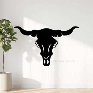 Sticker autocollant crane de buffle