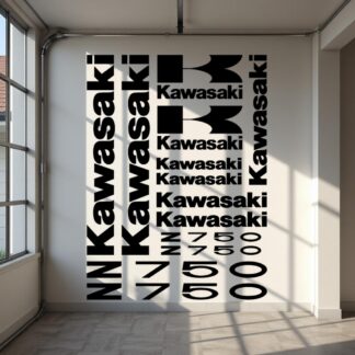 kit Stickers moto Kawasaki Z750