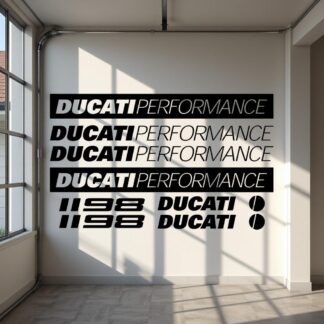 kit Stickers moto Ducati 1198