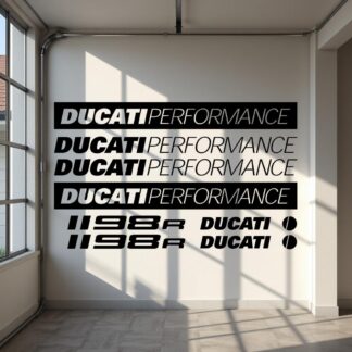 kit Stickers moto Ducati 1198R