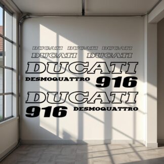 kit Stickers moto Ducati 916 desmoquattro