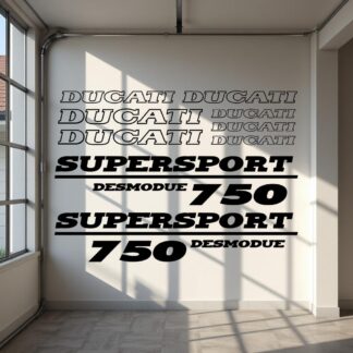kit Stickers moto Ducati 750 desmodue