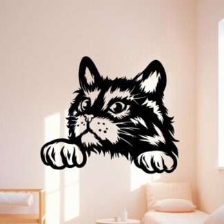 Sticker autocollant chat 2