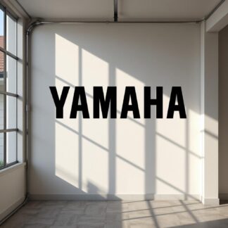 Lot de 4 sticker autocollant de jante moto Yamaha