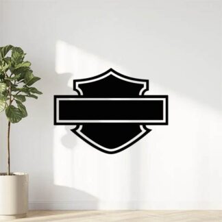 Sticker autocollant moto Harley Davidson à personnaliser modèle 2