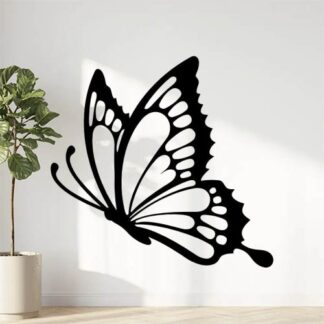 Sticker autocollant papillon taille et couleur au choix