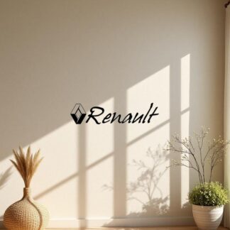 Sticker autocollant logo Renault écriture