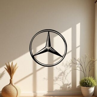 Sticker autocollant logo Mercedes