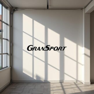 Sticker autocollant Maserati  gransport