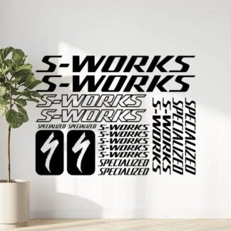 Kit stickers vélo mountain bike Specialized S-works
