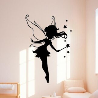 Sticker autocollant fée à personnaliser