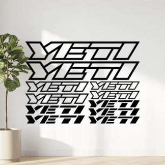 Kit sticker autocollant  vélo mountain bike Yeti